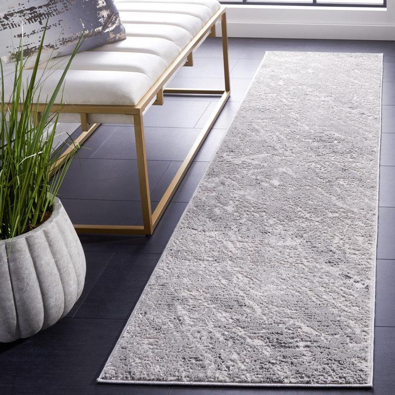 Konca Performance Abstract Rug, Runner 2' x 8'