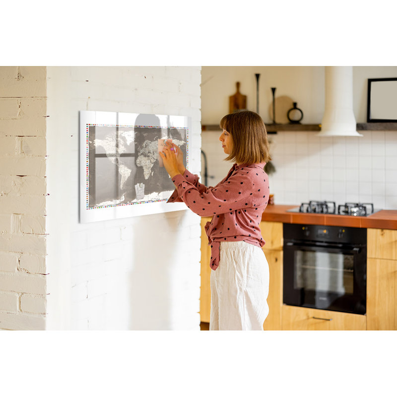 Magnetic Glass Dry Erase Board