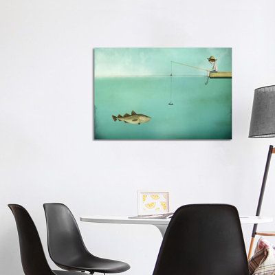 Fish by Majali - Wrapped Canvas Painting