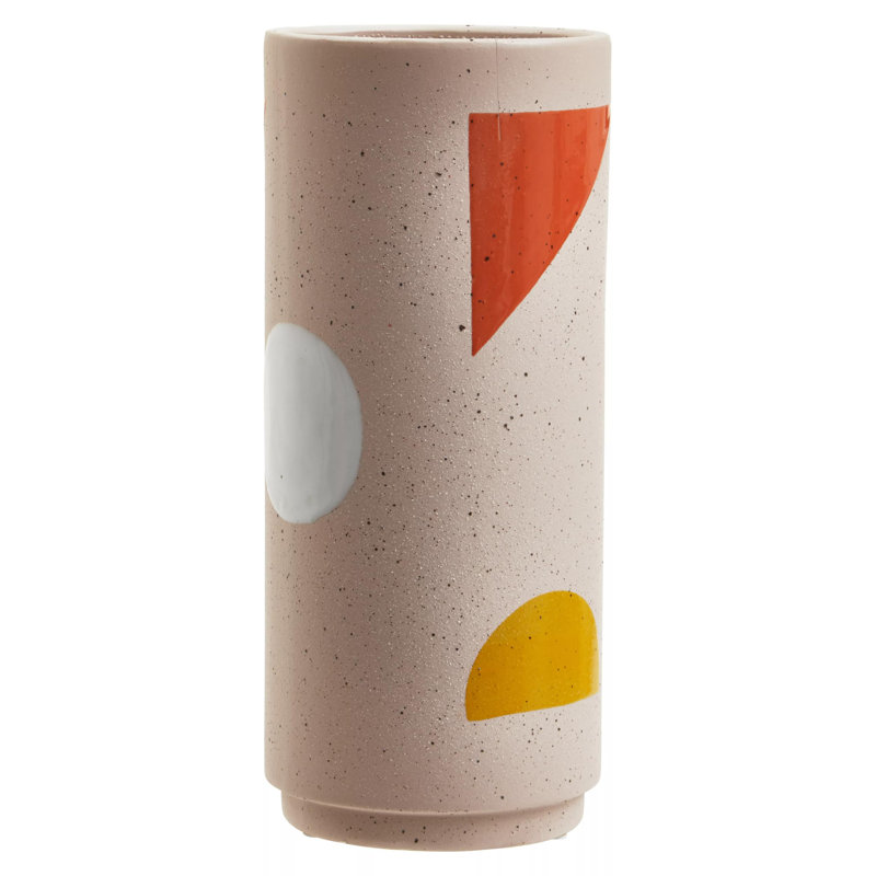 Sennett Earthenware Table Vase, 30cm H x 13cm W x 13cm D