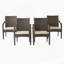 Chaises d'extérieur en osier, 56225,00CHRBRN KD