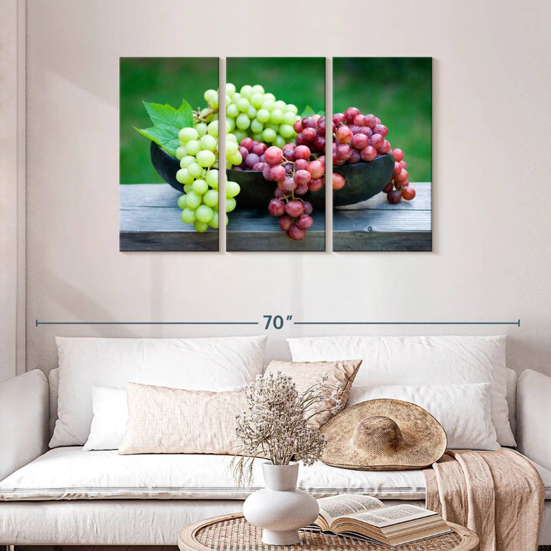 Raisins frais Yarlin Garden, H 28 po x l 45 po