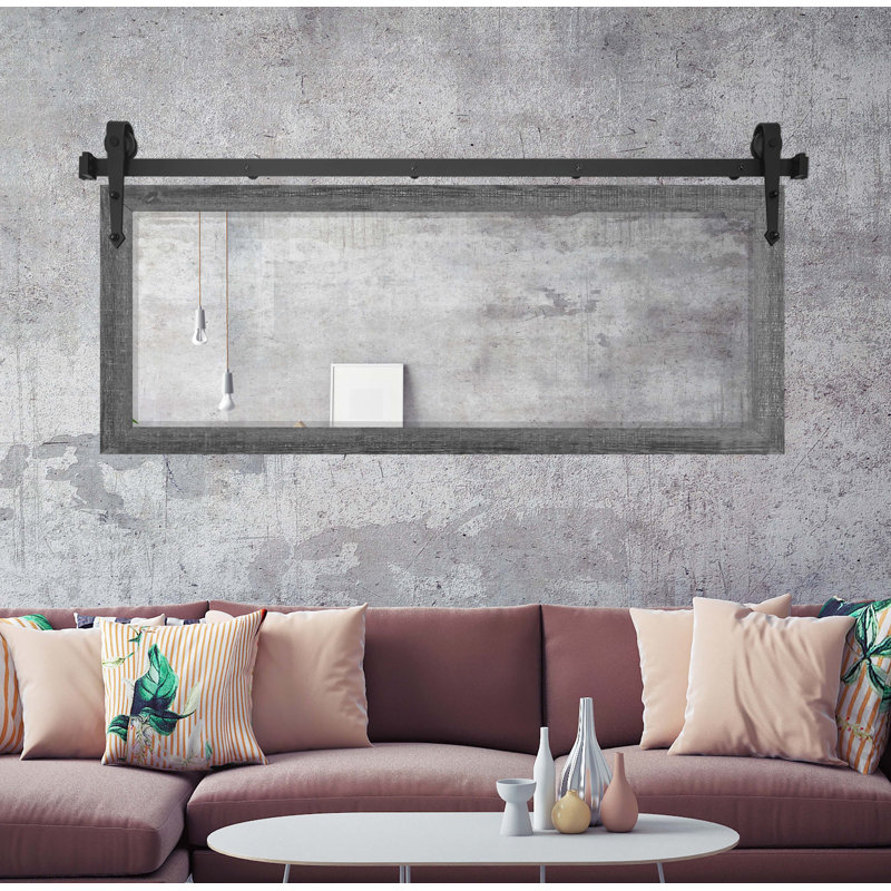 Miroir d'appoint Pauljohn, H 26,50 po x l 60 po