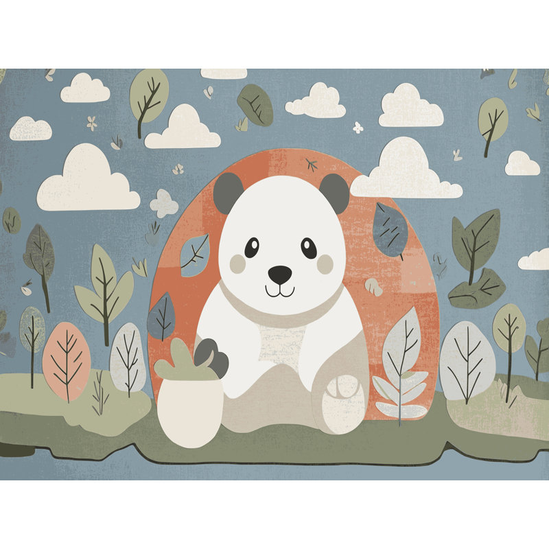 Tapis pour enfants East Urban Home, Rectangle de 5 pi x 8 pi
