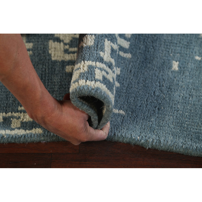 One-of-a-Kind 4'9" X 7'10" New Age Area Rug in Blue