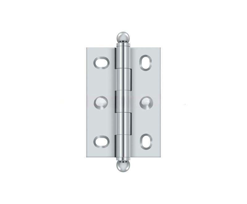 2.5'' x 1.75'' Butt Bearing Hinge, Polished Chrome