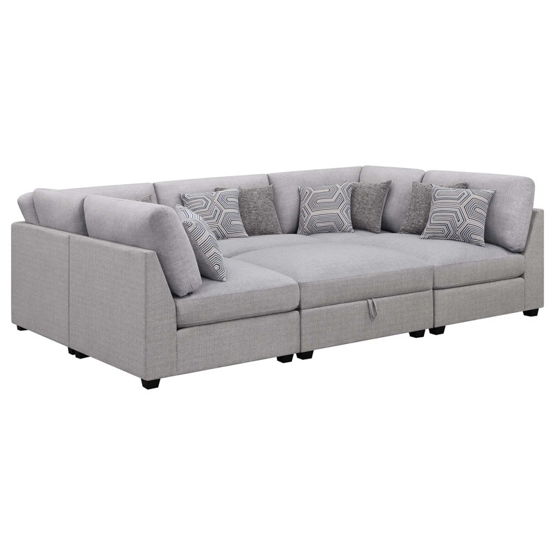 Lafayette 6-piece Upholstered Sectional Sofa