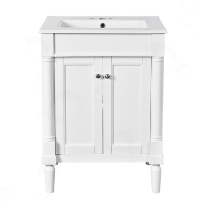 Armoire de salle de bain autoportante Nimai