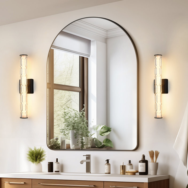 Applique murale Modern Vanity (ampoule non incluse), Noir