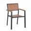 Ensemble de salle à manger flexible pour l'extérieur avec six chaises et une table extensible pour des arrangements personnalisés et une durabilité-1037874402