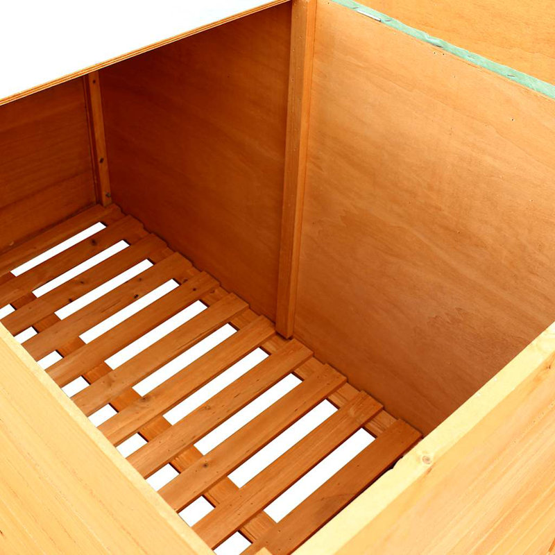 Boîte de rangement en poly rotin East Urban Home