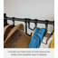 Yamazaki Home Hat Hanging Organizer, Steel, Holds 5.5 Lbs, Adjustable-94169803