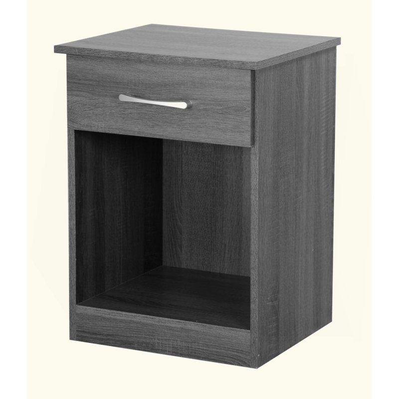 Table de chevet Lindsey, gris