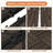 12" x 12" Solid Wood Interlocking Deck Tile-87935518