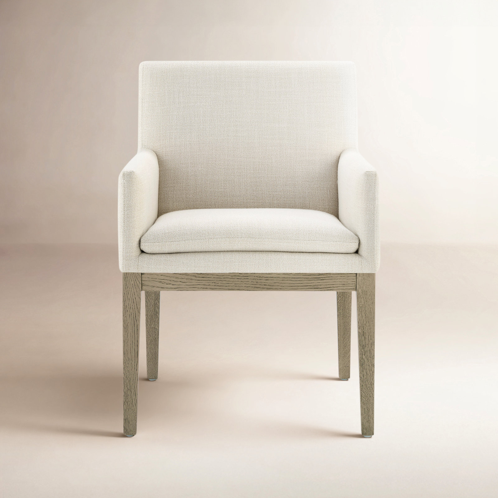 Bethea Dining Armchair, Performance Linen Effie Linen 