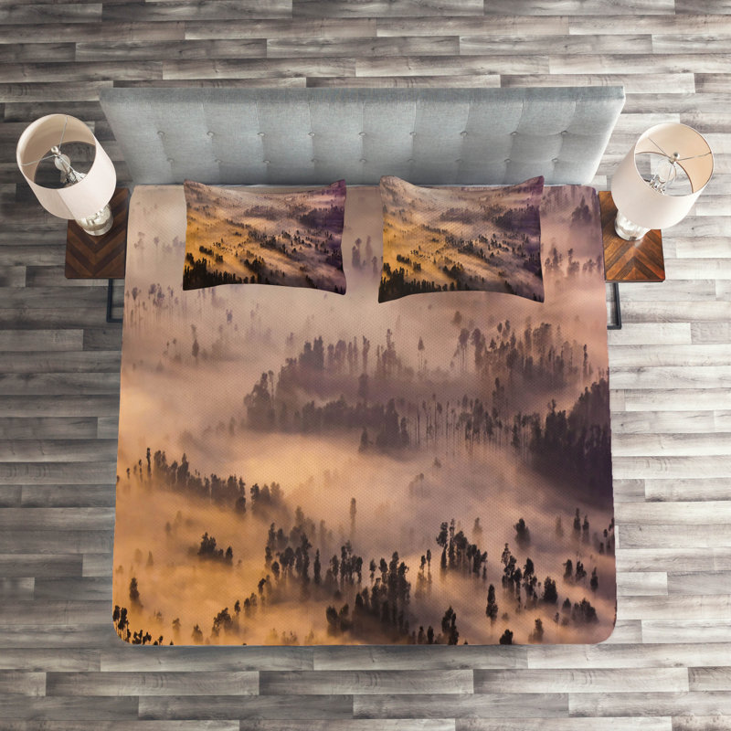 Rustic Coverlet, King Bedspread + 2 Shams