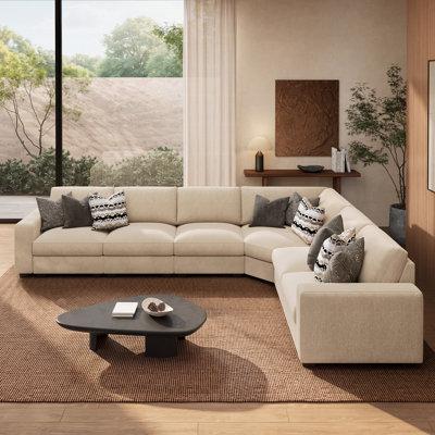 Canapé modulaire moderne en L