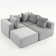 Canapé modulaire Boneless