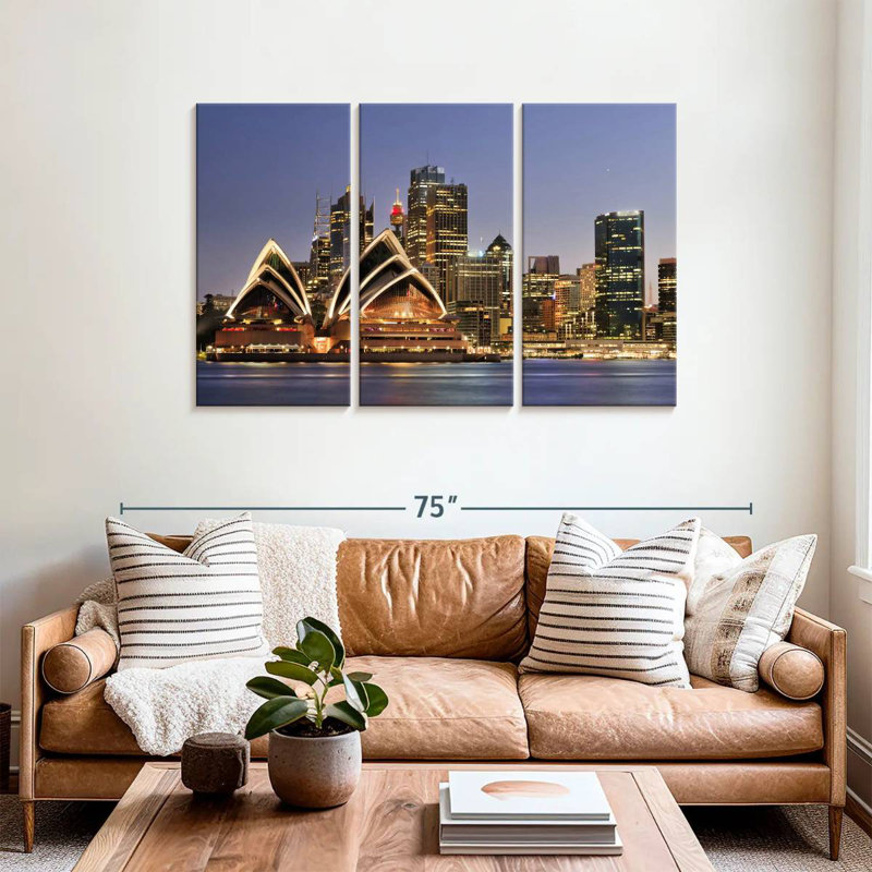 Sirci illuminé Sydney, H 36 po x l 57 po