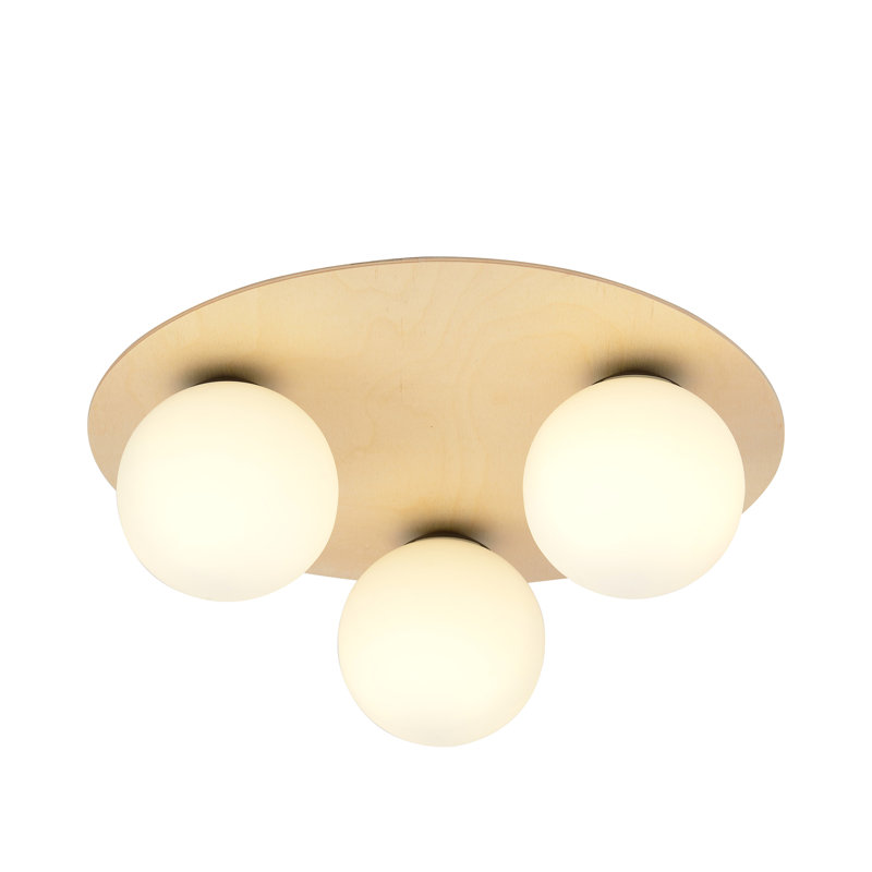 Siratro Glass Flush Mount