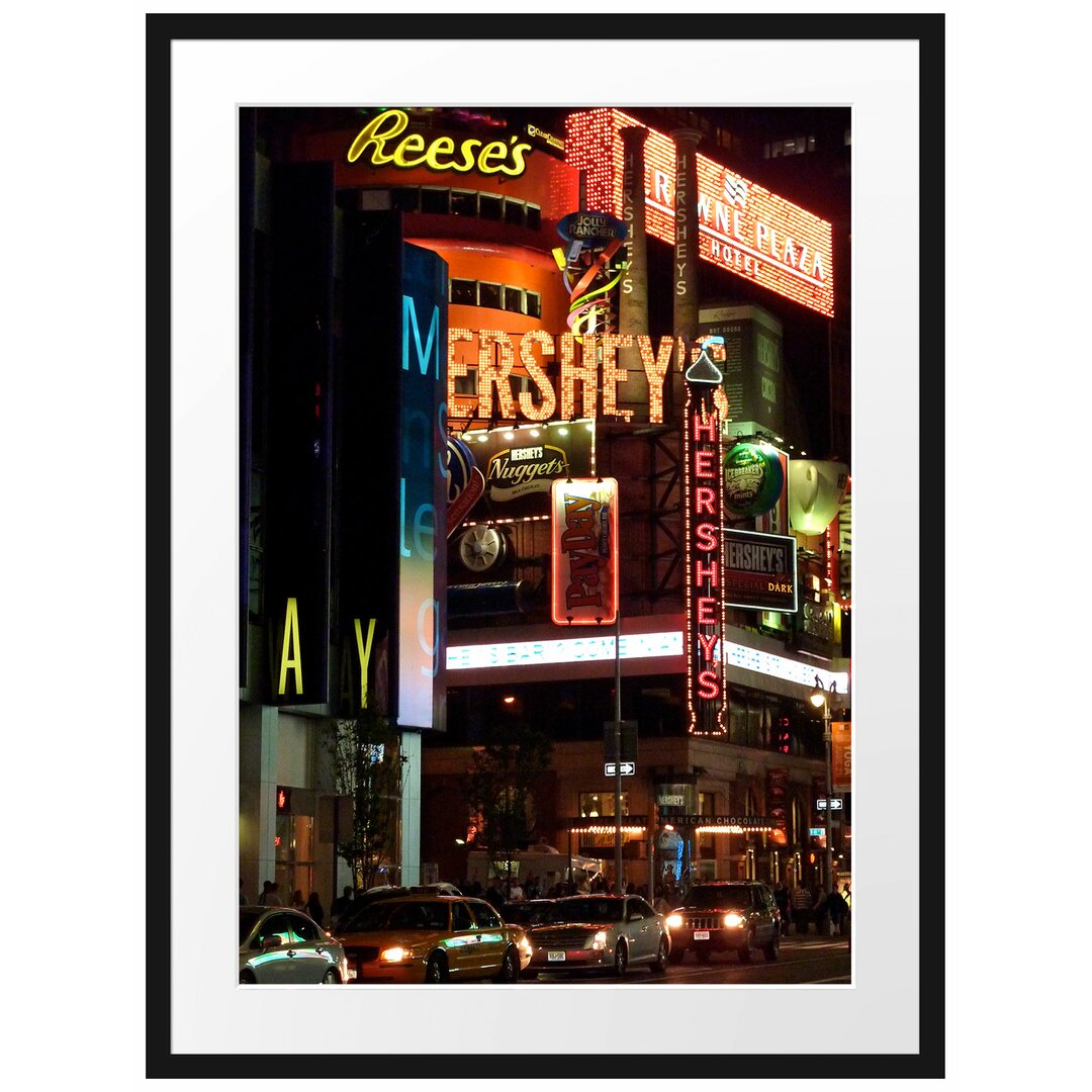 Gerahmtes Poster Hershey in New York