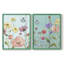 Wildflower Flutter II - reproduction encadrée de qualité supérieure - prête à être accrochée - aucun clou requis - aucun clou requis-1257683630-1257683665