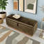 Banquette de rangement rembourrée avec couvercle relevable-1626554415
