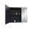 30X26 Inch Black LED Mirror Medicine Cabinet Surface, Defogger, Anti-Fog,Dimmable Lights Brightness Memory