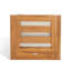 Chaise de patio en teck Azul-185745360
