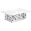 Capuchon de cheminée en acier inoxydable de 13 po x 21 po, couvercle de conduit de maille en métal réglable avec dessus incliné, pare-étincelles résistant aux intempéries pour conduits carrés et rectangulaires, quincaillerie et gants inclus-834993829