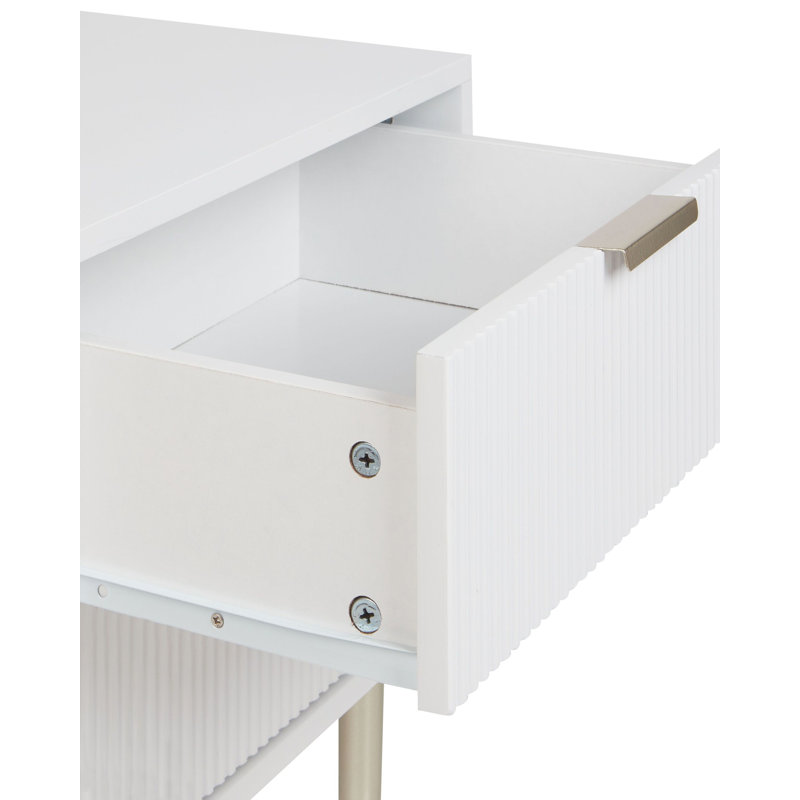 Rikya 48cm W Manufactured Wood Bedside Table