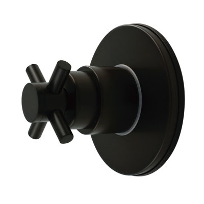 Kingston Brass Concord Single-Handle Wall Mount Six-Way Diverter Valve with Trim Kit