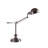 Silver Metal Swing Arm Table Lamp
