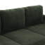 4 places, velours côtelé, canapé modulaire, tissu velours côtelé assorti, configuration modulaire, configuration personnalisée, coussins amovibles et rembourrés, siège, texturé personnalisable pour plus de confort, produit de 53 po