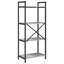 133.5cm H x 56cm W Steel Etagere Bookcase-1196406899