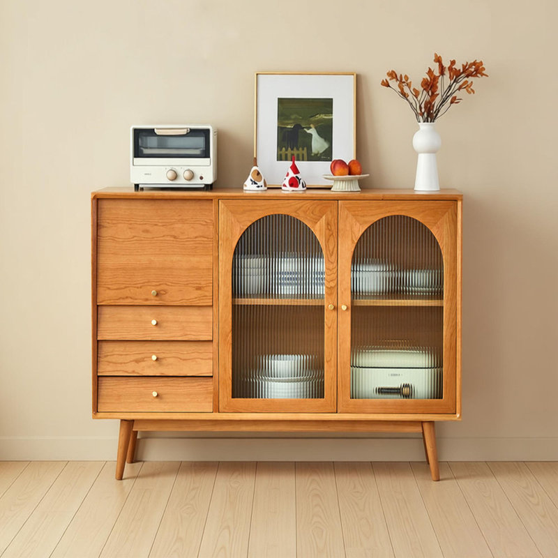 Buffet de rangement simple et multifonctionnel, H 37,41 po x l 47,24 po x P 15,74 po