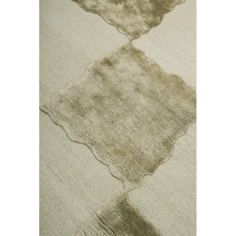 The Rug Company X Kelly Wearstler Arwen Area Rug, Moss, Rectangle 6' x 9'