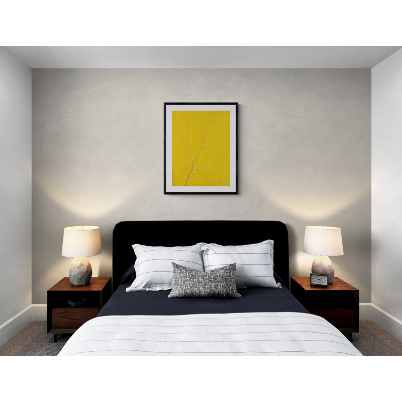 Autumn Leaf Print by Philippe Monthoux, 31.2" H x 25.2" W, Black Framed Paper