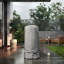 Planika - Bino Outdoor Gas Fiereplace - Fire Column with Glass Shield for Patio or Gardens (Cover Included)-1636844049