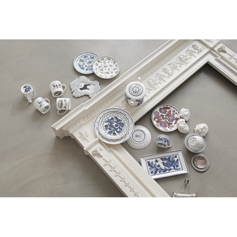 Blue Bird Bone China Dinner Plate