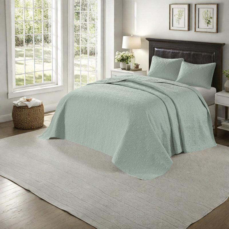 Ensembles de literie en coton de qualité supérieure, très grand réversible écume de mer, confort de style chalet