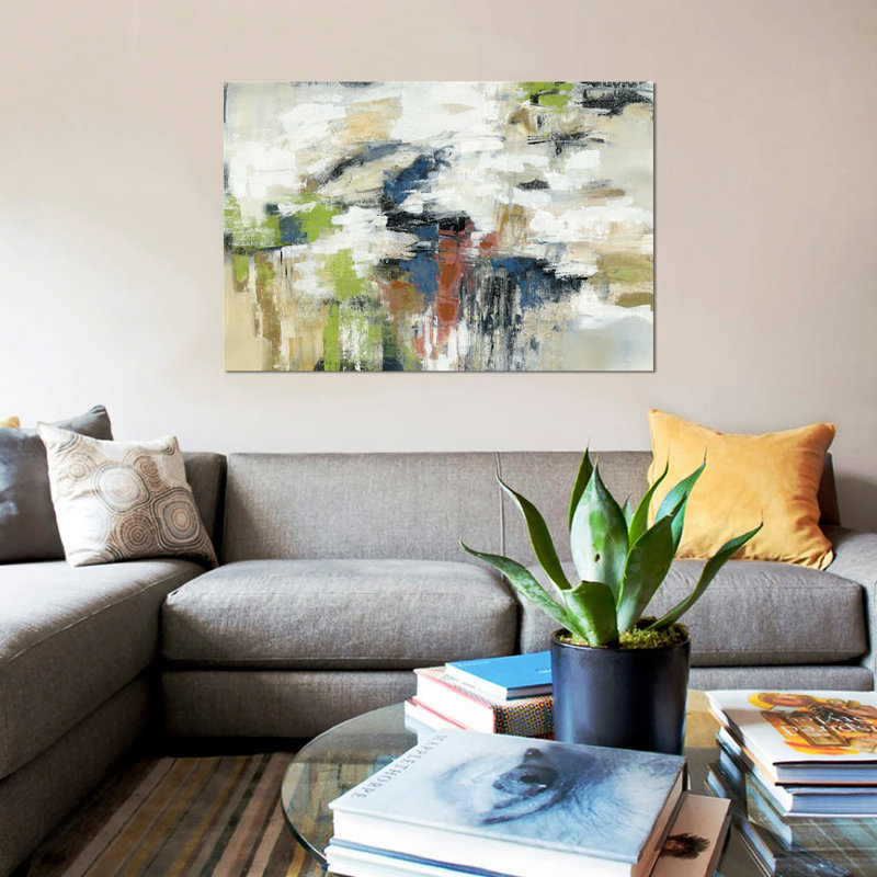 «Highline View» par Silvia Vassileva - reproduction d'art sur toile tendue, H 18 po x l 26 po x P 1,5 po, Pas de tapis
