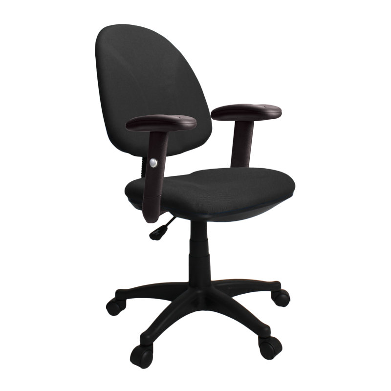 Elin Fabrc Office Chair, Black