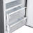 Guardia 46.8-Inch Side-by-Side Bottom Freezer Refrigerator Stainless Steel, 21.6 cu.ft.