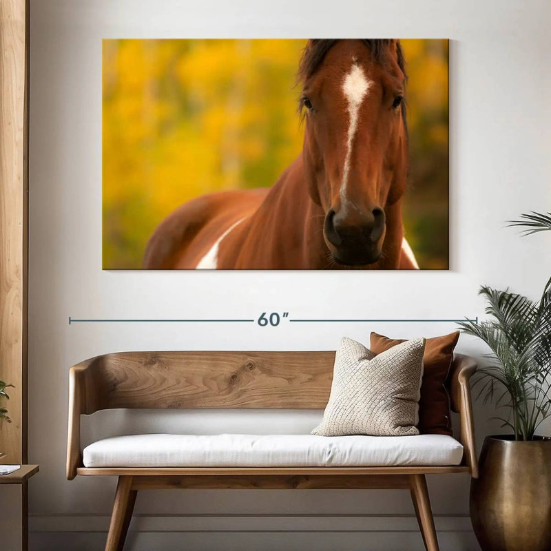 Brampt Painted Horse, 34" H x 51" W