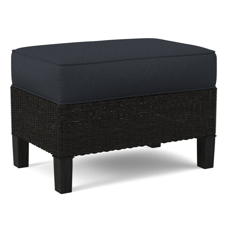 Gibraltar Ottoman, Gray Sugar Performance; 0863-84, Antique Black