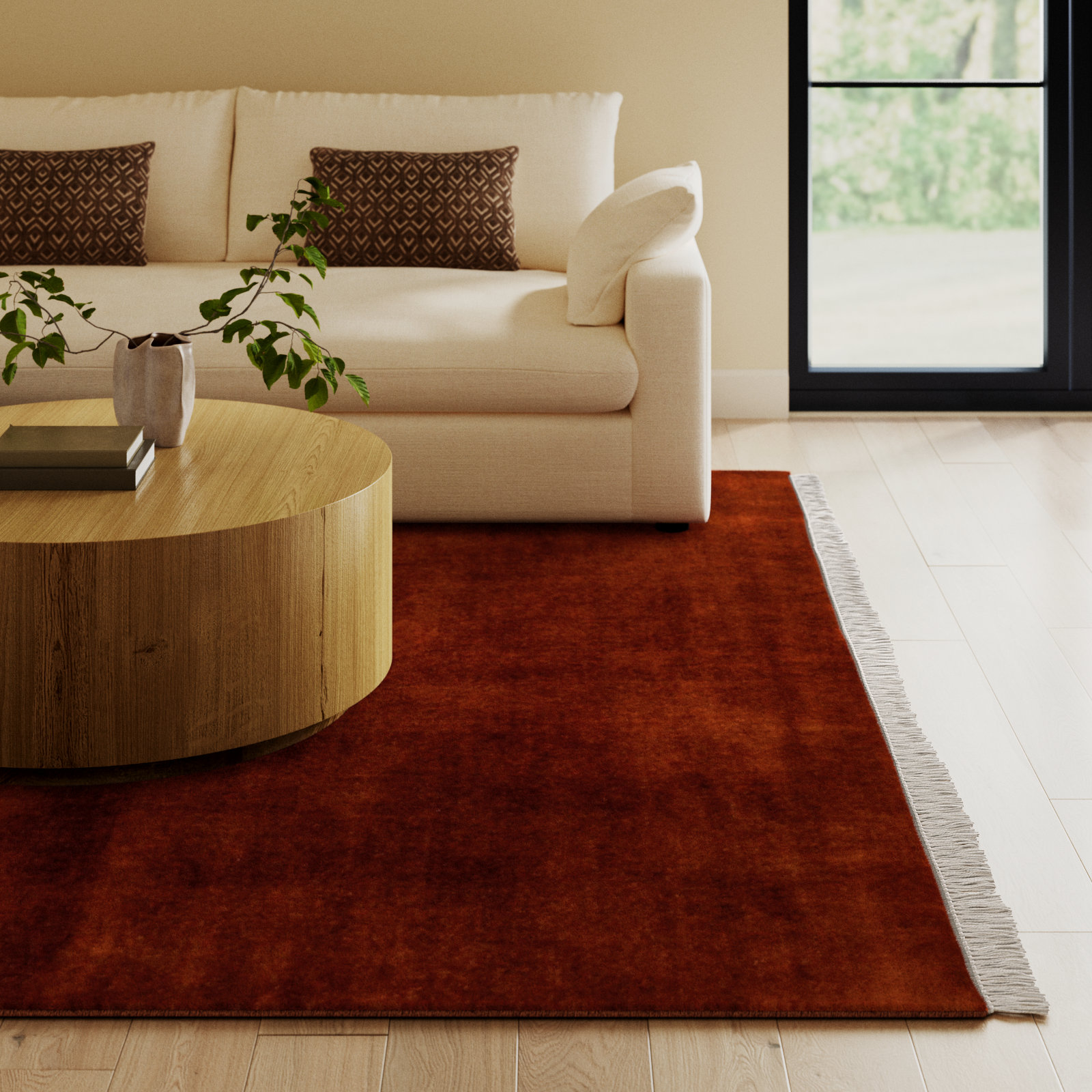 Clio Wool Rug, Rectangle 9' x 12'