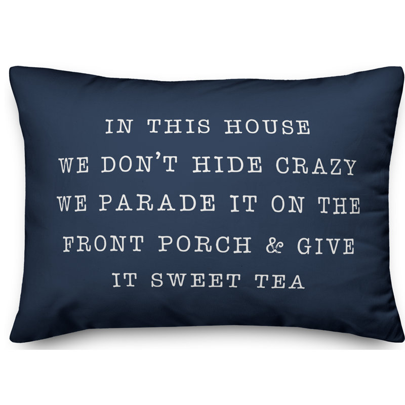  Coussin Parade Crazy, Bleu marine
