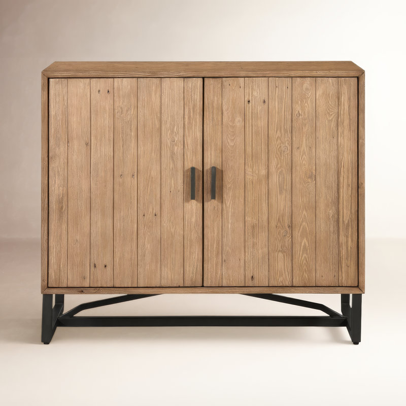 SIERRA 2 DOOR CABINET BLACK, Brown