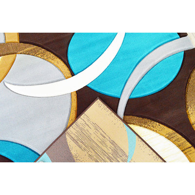 Mccampbell Performance Abstract Indoor Rug